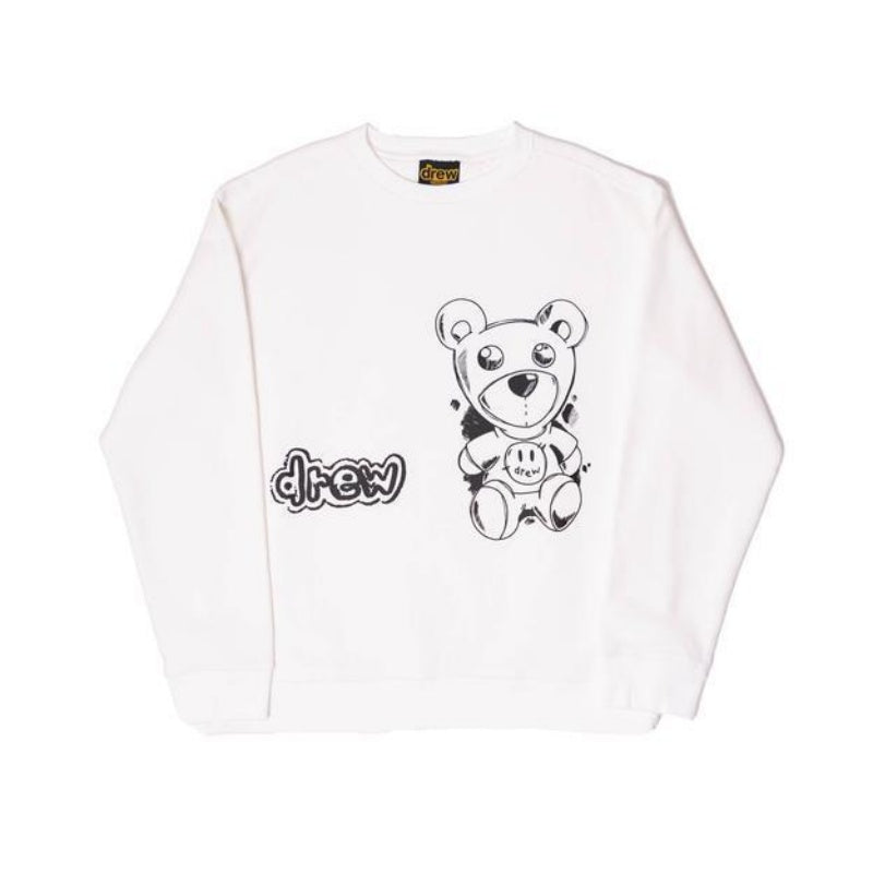 DREW HOUSE Hoodie Stylish hand-drawn design with fleece lining
