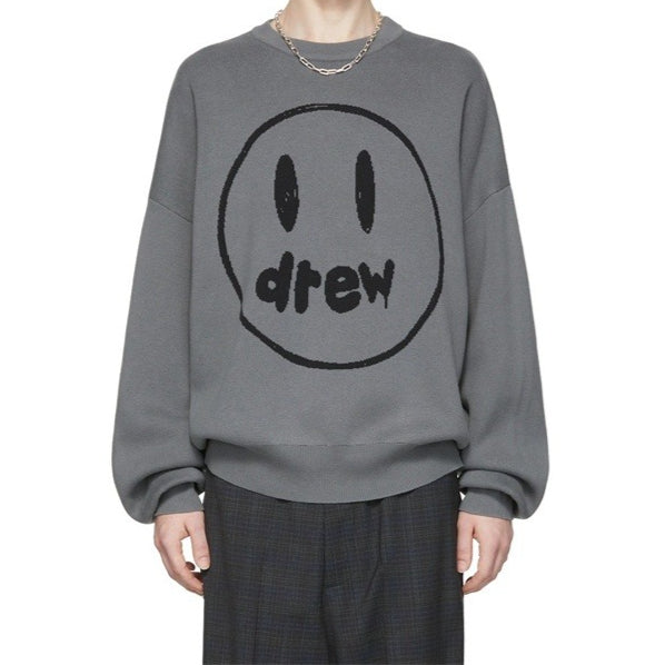 DREW HOUSE Knitwear Gray smiley face