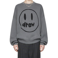 DREW HOUSE Knitwear Gray smiley face