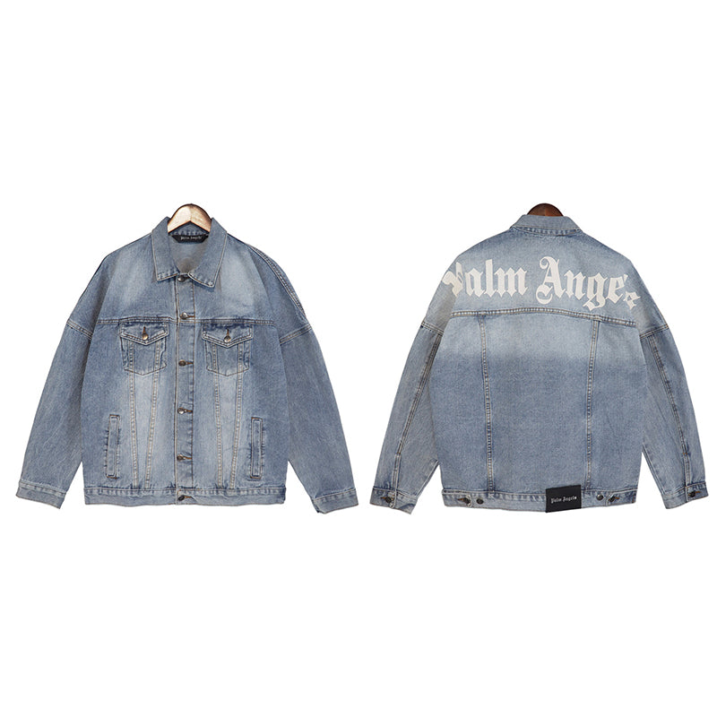 Palm Angels Jacket Back font
