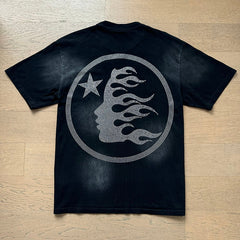 Hellstar T shirts High-street style, pure cotton, loose fit