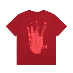 Revenge T Shirts High-quality streetwear with trendy Painted decoration