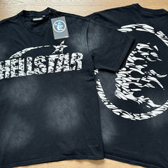Hellstar T shirts High-street style, pure cotton, loose fit