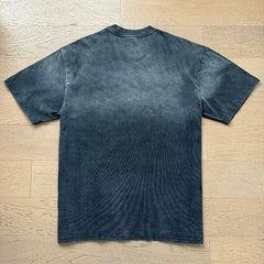 Valeforever Vale T Shirts Washed black with a distressed finish