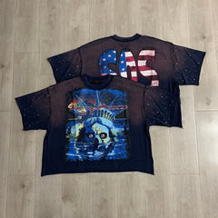 RARE PEACE T SHIRTS High-quality streetwear made from 260g pure cotton fabric.