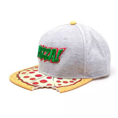 Trendy flat brimmed snapback hatscurved brim missing corner sunshade adjustable