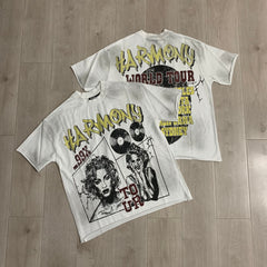 HARMONY T Shirts Street Trend Hot Diamonds