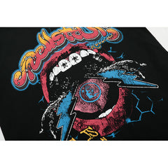 Hellstar  T-shirt Direct Printing Pattern High-quality pure cotton high-street clothing