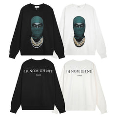 IH NOM UH NIT Crew neck sweatshirt High-quality pure cotton streetwear style