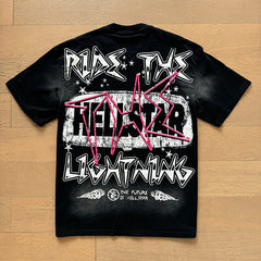 Hellstar T Shirts Washed Aging Process High-quality pure cotton high-street clothing