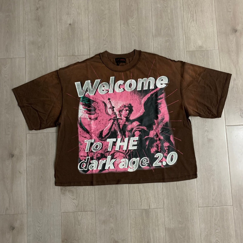 RARE PEACE T SHIRTS High-quality streetwear made from 260g pure cotton fabric.