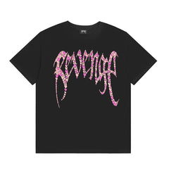 Revenge T Shirts High-quality streetwear with trendy Painted decoration