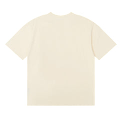 Rhude T Shirts Collegiate Cotton Casual Short Sleeve Men and Women