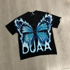 DUAA T shirts Latest European and American fashion rhinestone short-sleeved T-shirt