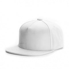 Trendy flat brimmed snapback hatspure blank blank light board
