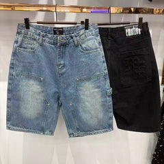 MIXED EMOTION Denim shorts