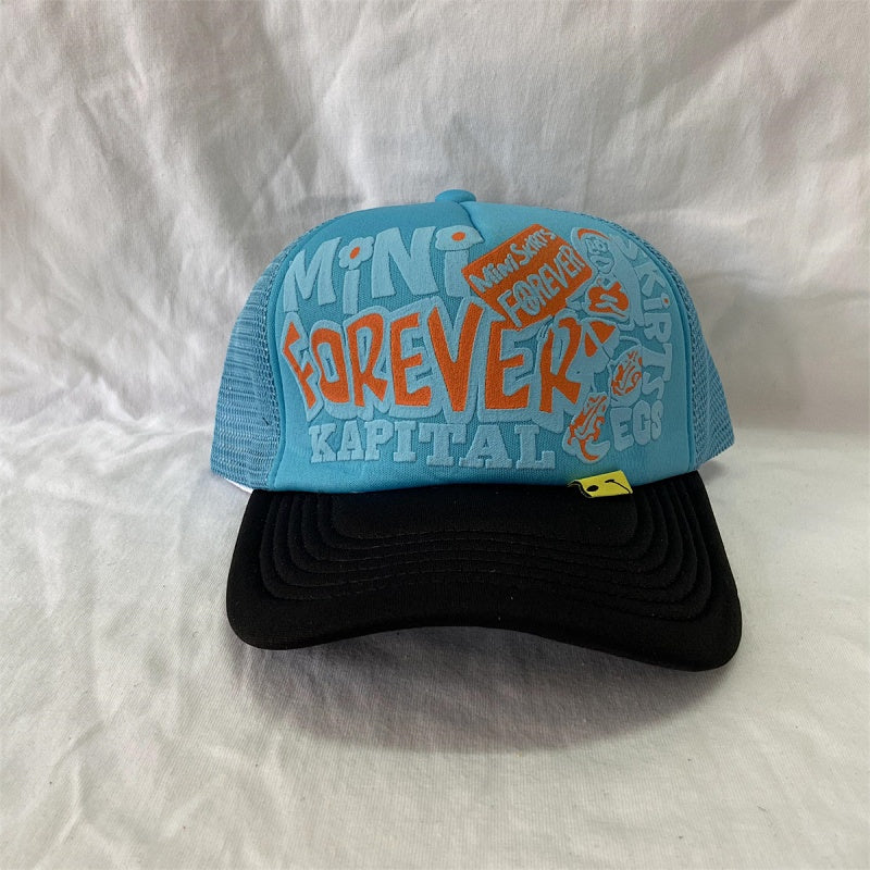 MiNiSKiETs FOREVER Hat Trendy Letter Print
