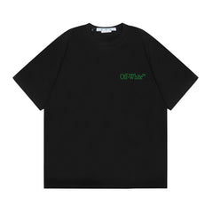 OFF WHITE T SHIRTS High-quality pure cotton high-street style