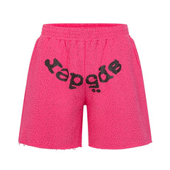 Sp5der Shorts Covered in Hot Diamonds