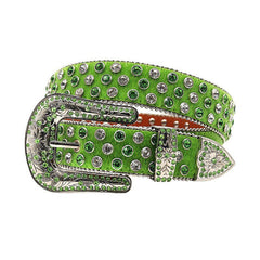Hip-hop punk rhinestone belt y2k punkfashion