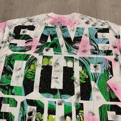 RARE PEACE T SHIRTS High-quality streetwear made from 260g pure cotton fabric.