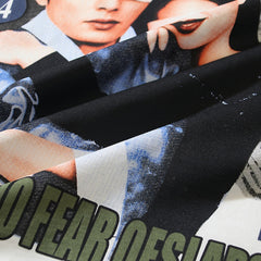 Valeforever Vale T Shirts White hot-fix rhinestones