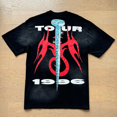 Hellstar T shirts High-street style, pure cotton, loose fit