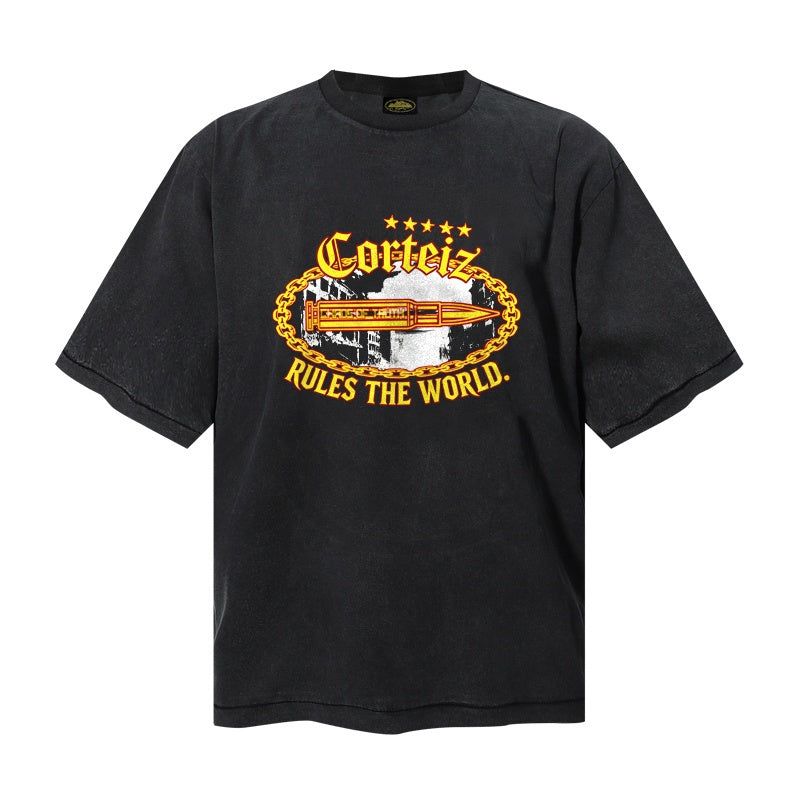 Corteiz T shirts High-quality stylish loose-fitting pure cotton