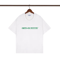 OFF WHITE T SHIRTS High-quality pure cotton high-street style