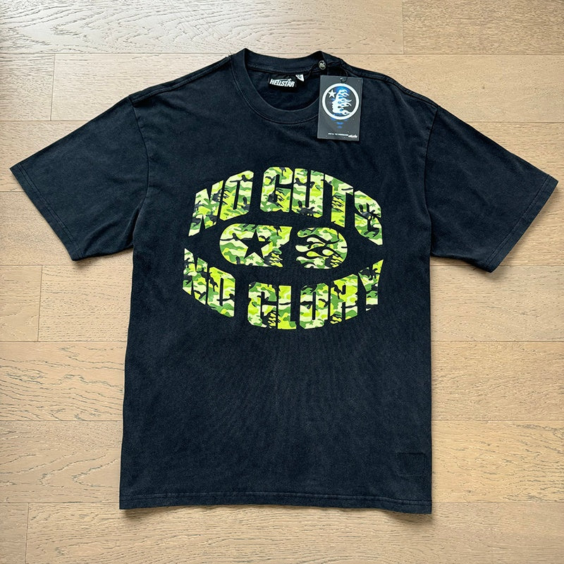 Hellstar T shirts High-street style, pure cotton, loose fit