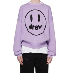 DREW HOUSE Knitwear Purple smiley face