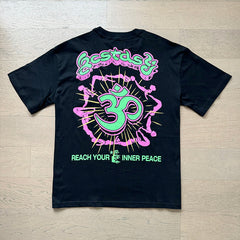 Hellstar  T Shirts Retro style high street trend High-quality pure cotton high-street clothing