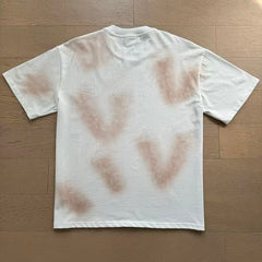 Valeforever Vale T Shirts White hot-fix rhinestones