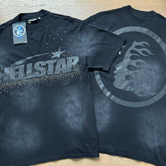 Hellstar T shirts High-street style, pure cotton, loose fit