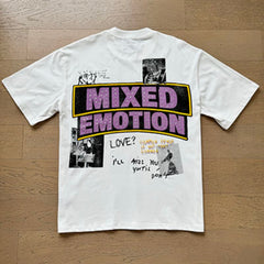 Mixed Emotion New Versatile Short-Sleeve T-Shirt