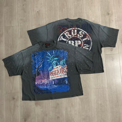 RARE PEACE T SHIRTS High-quality streetwear made from 260g pure cotton fabric.