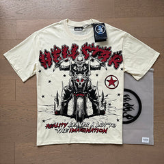 Hellstar T Shirts High-quality pure cotton high-street clothing