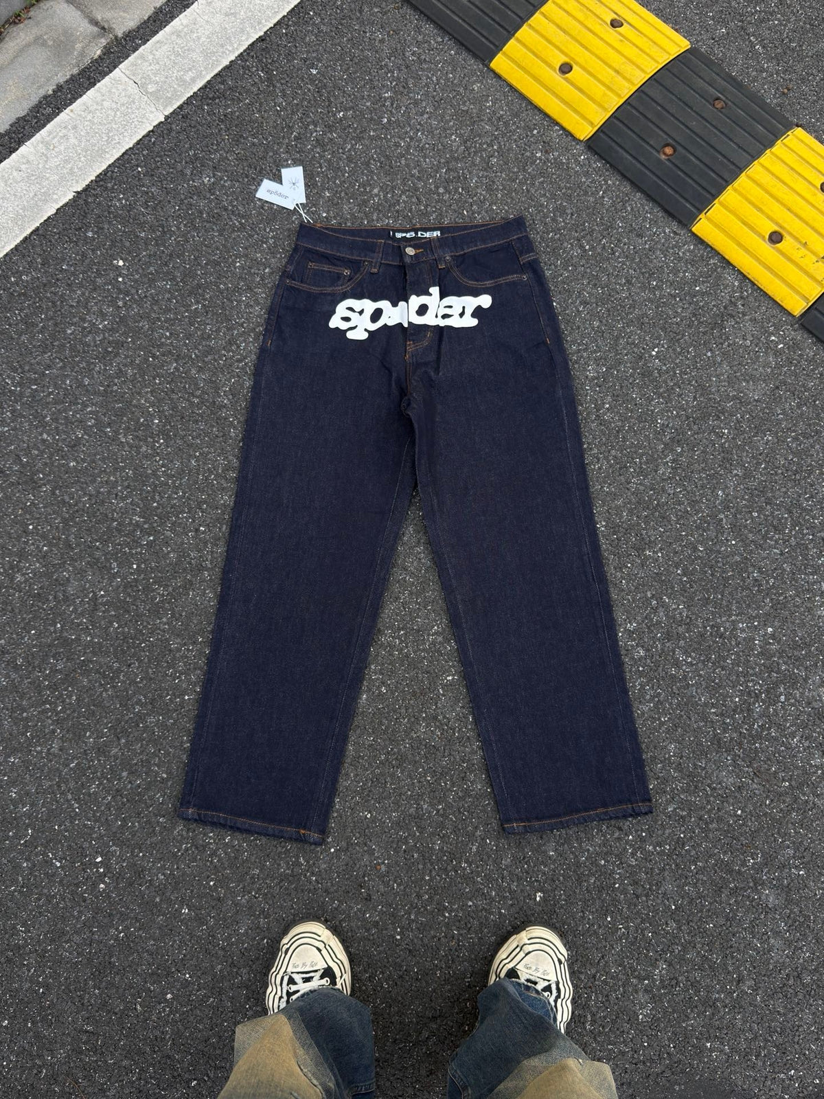 Sp5der Retro Star Jeans