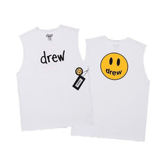 DREW HOUSE Vest Letter-print smiley face