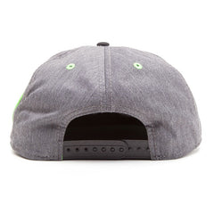 Trendy flat brimmed snapback hatscartoon sunshade