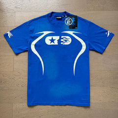 HellstarT Shirts Retro style high street trend High-quality pure cotton high-street clothing