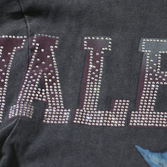 Valeforever Vale T Shirts Washed and distressed racer style