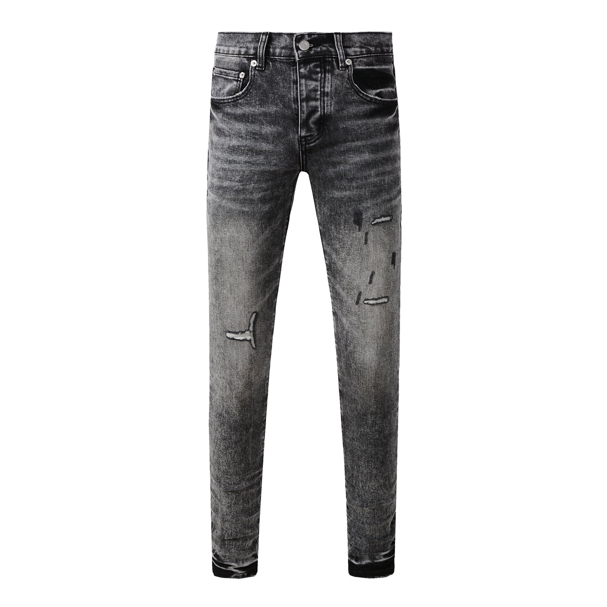 Mens trendy purple jeans 100% cotton Pure Cotton High Street Trend