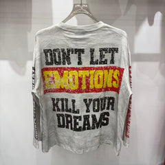 Mixed Emotion Long Sleeve Shirts