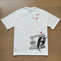 Hellstar T shirts High-street style, pure cotton, loose fit