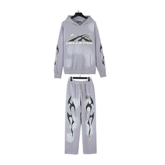 Hellstar Hoodie And Pants Two-Piece Set High-quality pure cotton high-street clothing