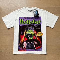Hellstar T Shirts Retro style high street trend High-quality pure cotton high-street clothing