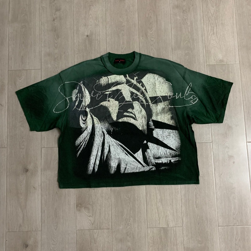 RARE PEACE T SHIRTS High-quality streetwear made from 260g pure cotton fabric.