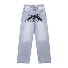 Hellstar Jeans High-quality pure cotton high-street clothing