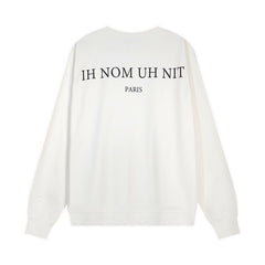 IH NOM UH NIT Crew neck sweatshirt High-quality pure cotton streetwear style